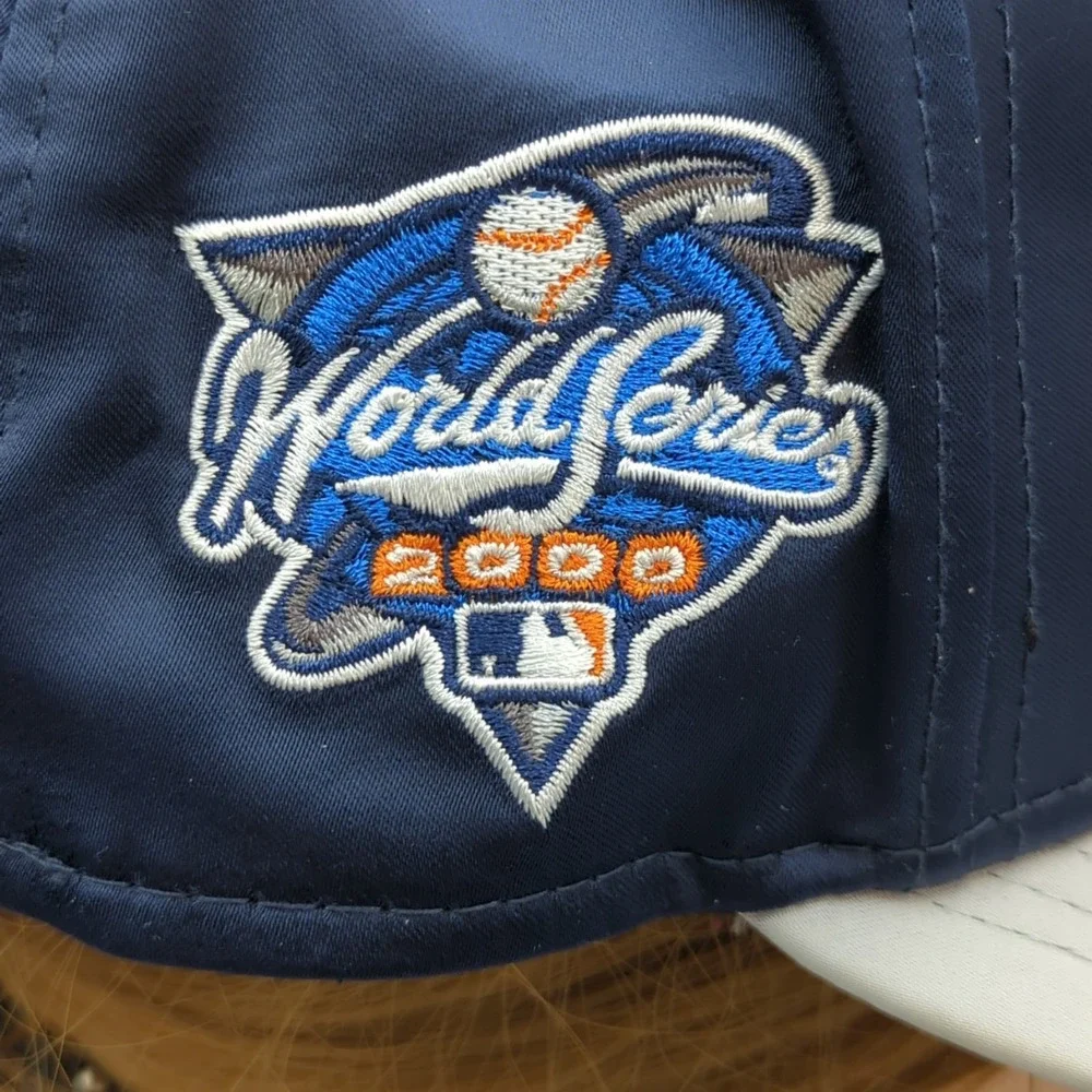 New York Yankees New Era 59FIFTY 2000 World Series Full Satin Fitted Hat 7 3/4